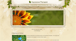 Desktop Screenshot of expressivetherapist.com